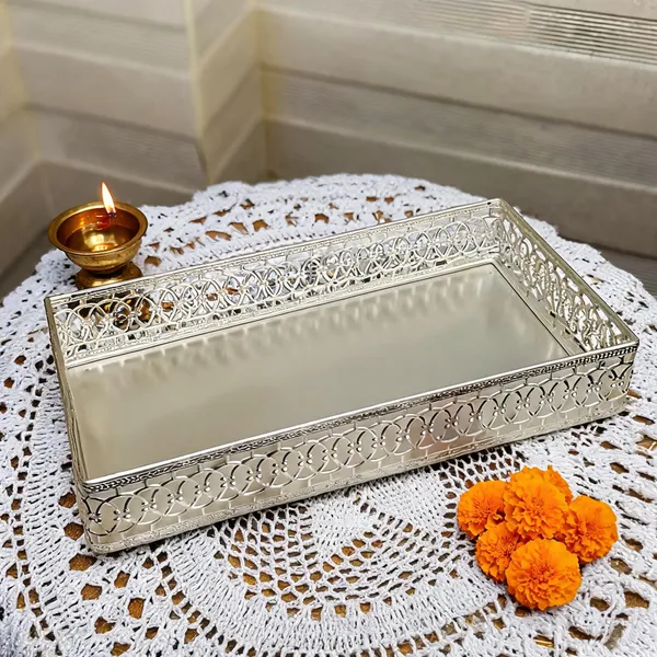 German_Silver_Hamper_Basket_Tray