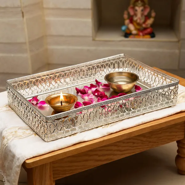 German_Silver_Hamper_Basket_Tray