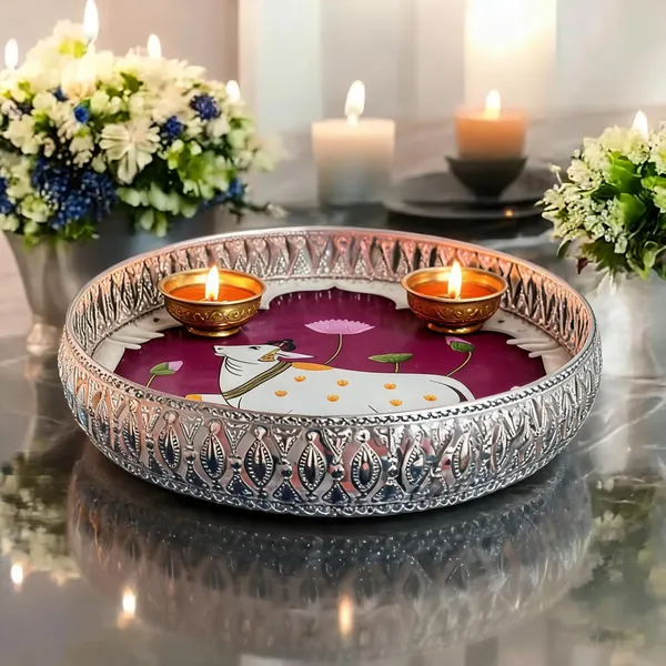 German_Silver_Hamper_Basket_Tray