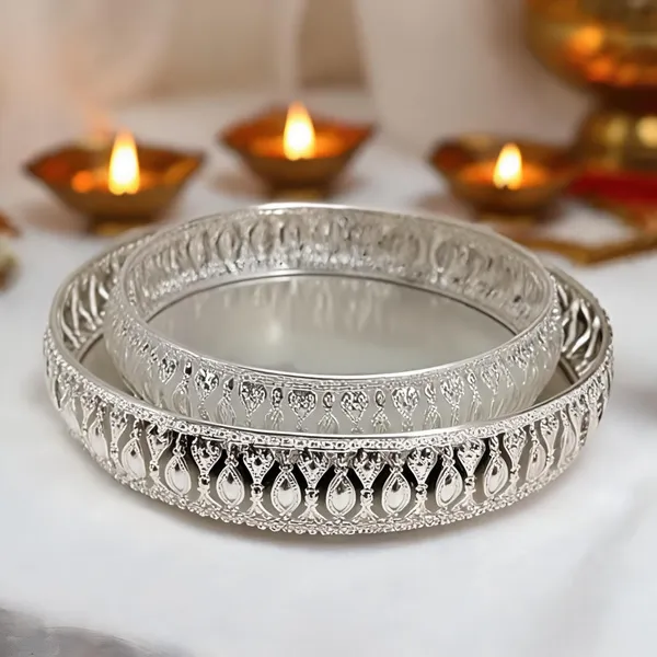German_Silver_Hamper_Basket_Tray