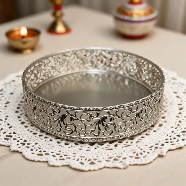 German_Silver_Hamper_Basket_Tray