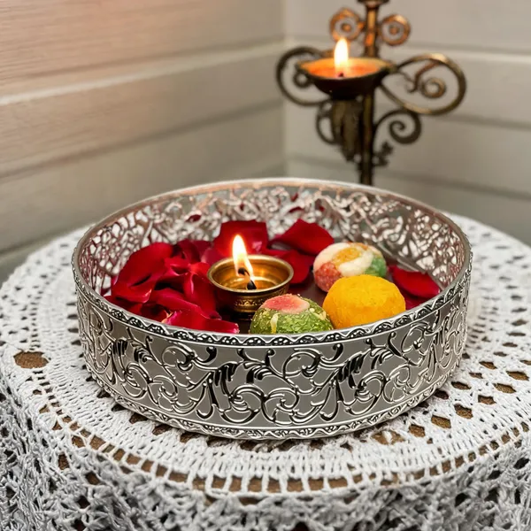 German_Silver_Hamper_Basket_Tray