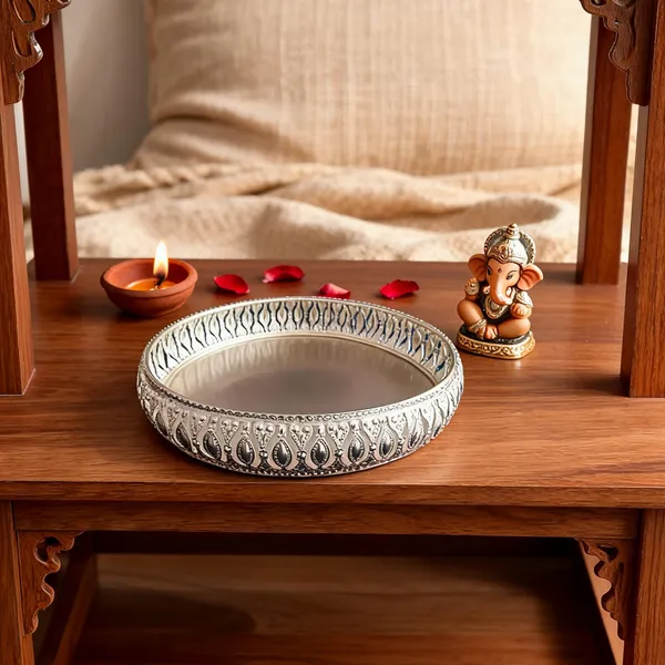 German_Silver_Hamper_Basket_Tray