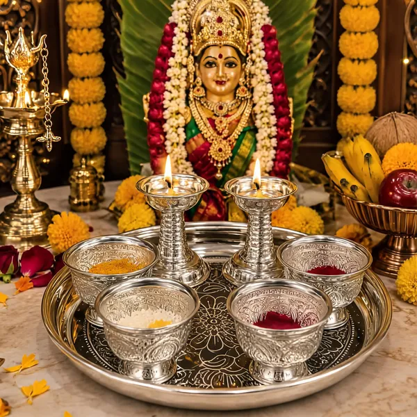 German_Silver_Pooja_Thali_Set