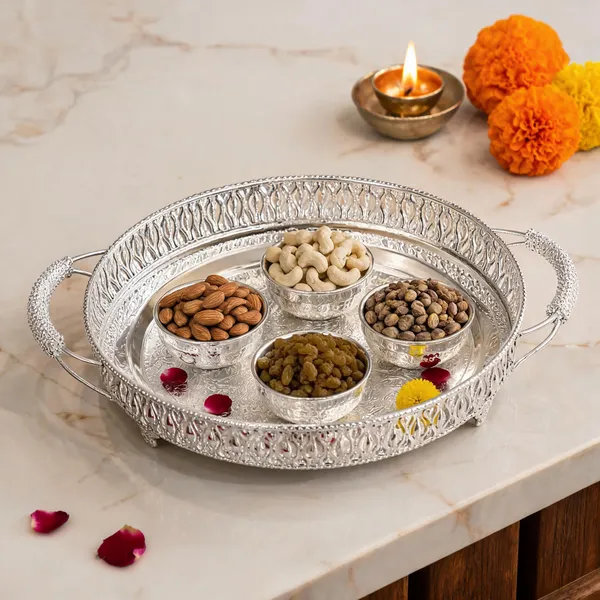 German_Silver_Serving_Tray_With_Handles
