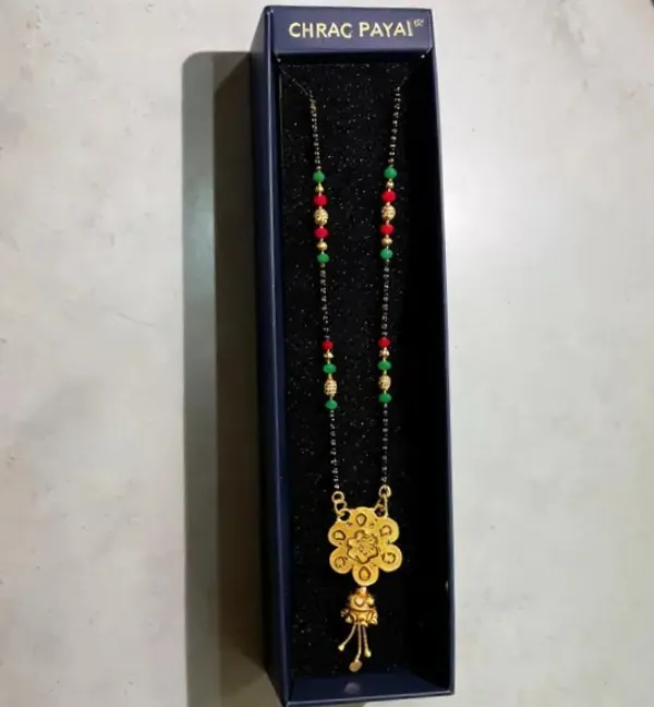 Gold_Brass_Floral_Mangalsutra_Necklace_For_Women