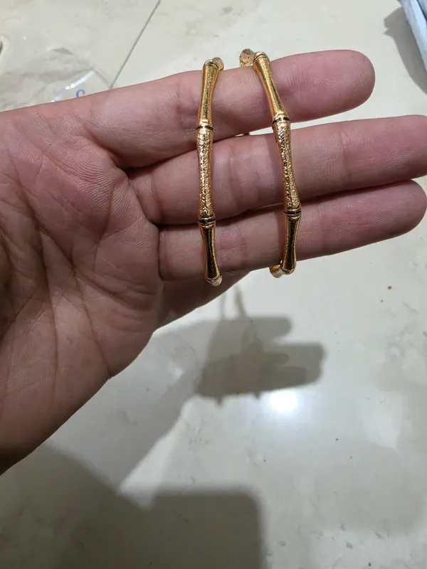 Gold_Tone_Textured_Bangle_Set_for_Women