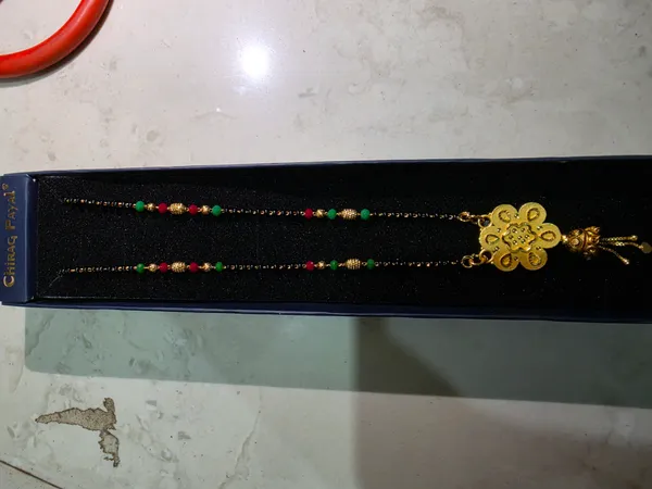 Gold_Tone_Floral_Mangalsutra_Necklace_for_Women