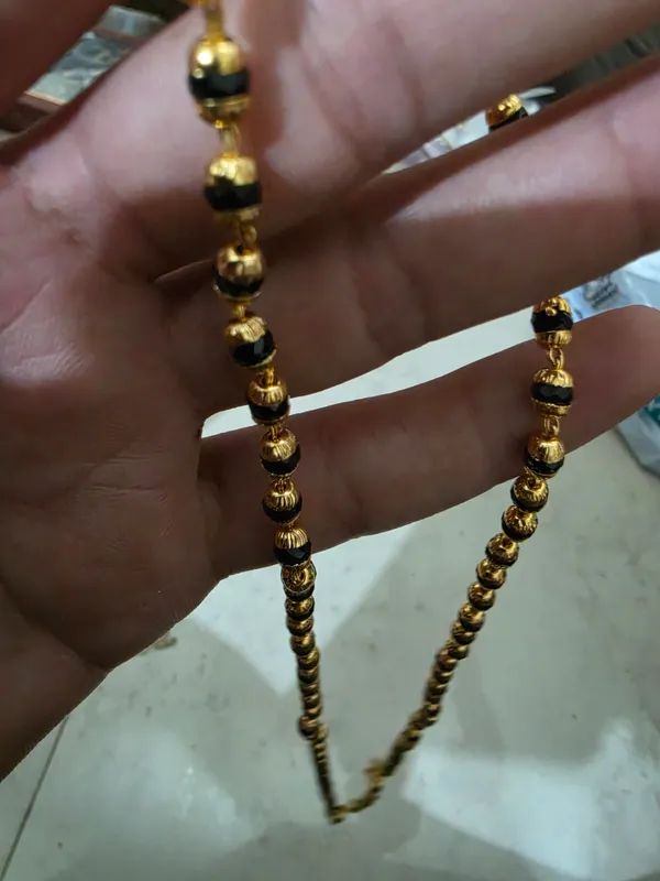 Black_Gold-Tone_Beaded_Mangalsutra_Necklace_for_Women