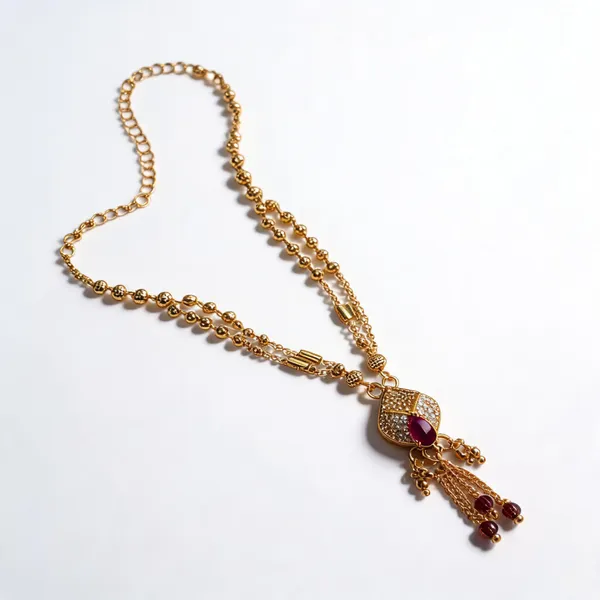 Gold_Brass_Embellished_Pendant_Dokiya_For_Women