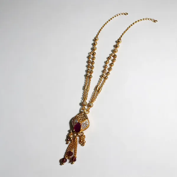 Gold_Brass_Embellished_Pendant_Dokiya_For_Women