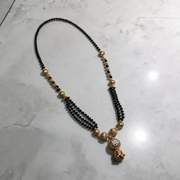 Gold_Brass_Black_Beaded_Mangalsutra_For_Women