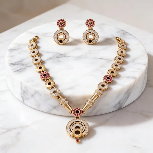 Gold_Brass_Stone_Studded_Necklace_Set_For_Women