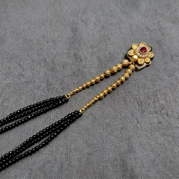 Black_Gold_Brass_Beaded_Mangalsutra_Dokiya_Necklace_For_Women