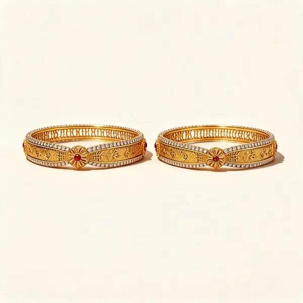 Gold_Brass_Embellished_Bangle_Set_For_Women