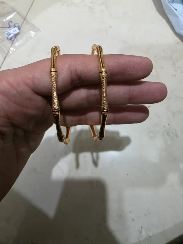 Gold_Tone_Textured_Bangle_Set_for_Women