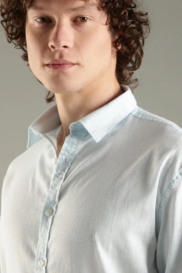 Italino_Blue_Linen_Blend_Relaxed_Shirt