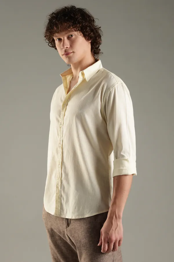 Italino_Yellow_Linen_Blend_Relaxed_Shirt