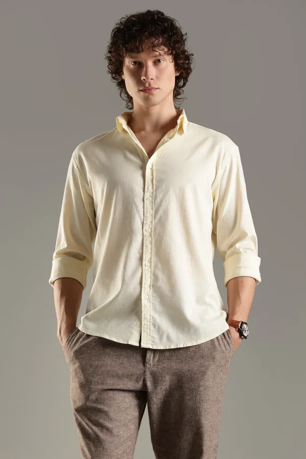 Italino_Yellow_Linen_Blend_Relaxed_Shirt