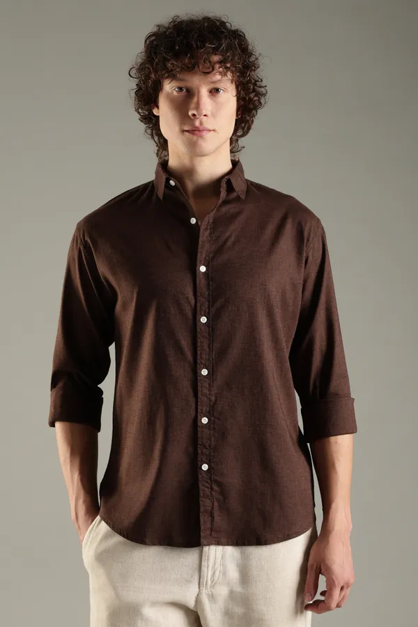 Italino_Brown_Linen_Blend_Relaxed_Shirt