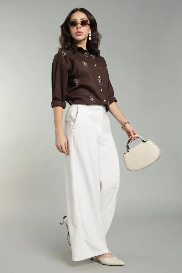 Women_S_Chocolate_Brown_Embroidered_Linen_Shirt