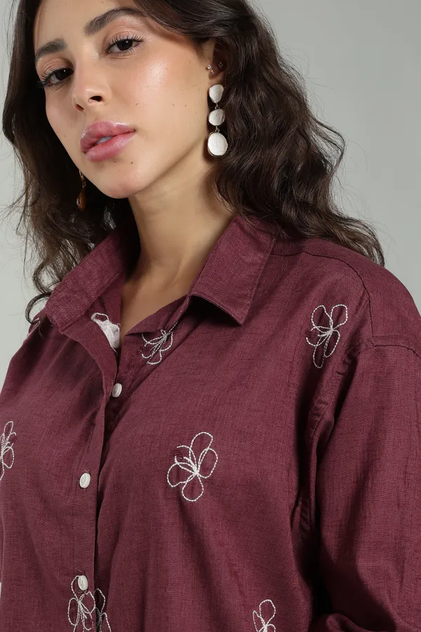 Women_S_Cherry_Embroidered_Linen_Shirt
