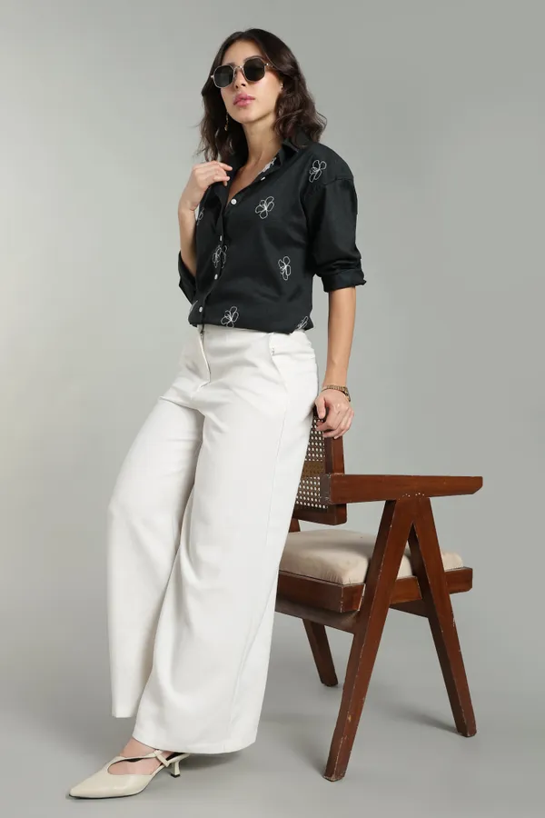Women_S_Teal_Embroidered_Linen_Shirt