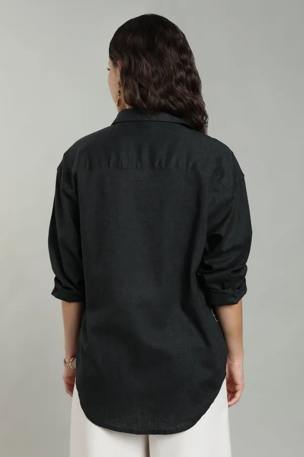 Women_S_Teal_Embroidered_Linen_Shirt