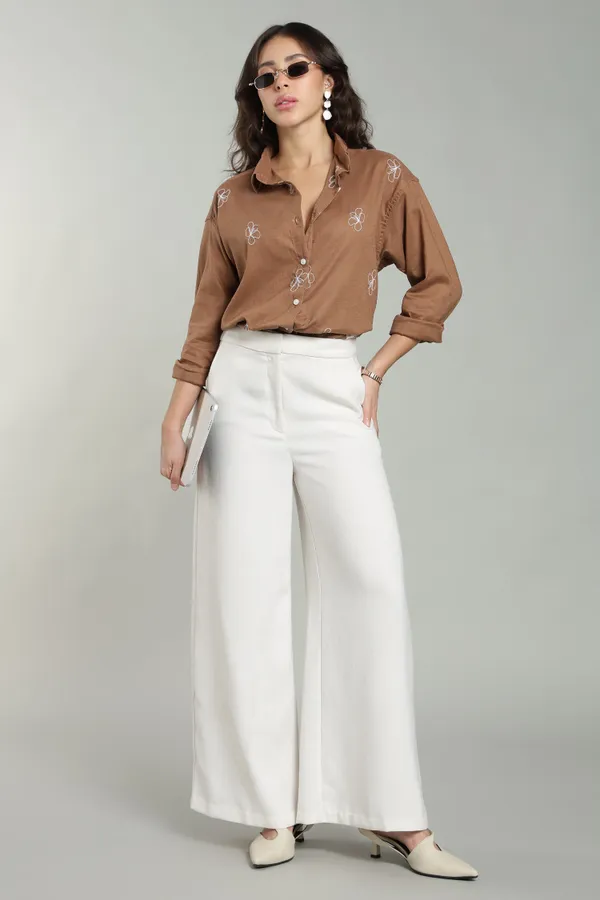 Women_S_Rust_Embroidered_Linen_Shirt