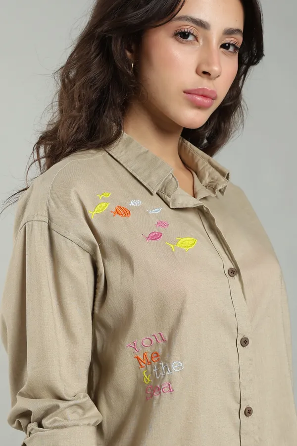 Women_S_Beige_Embroidered_Linen_Shirt