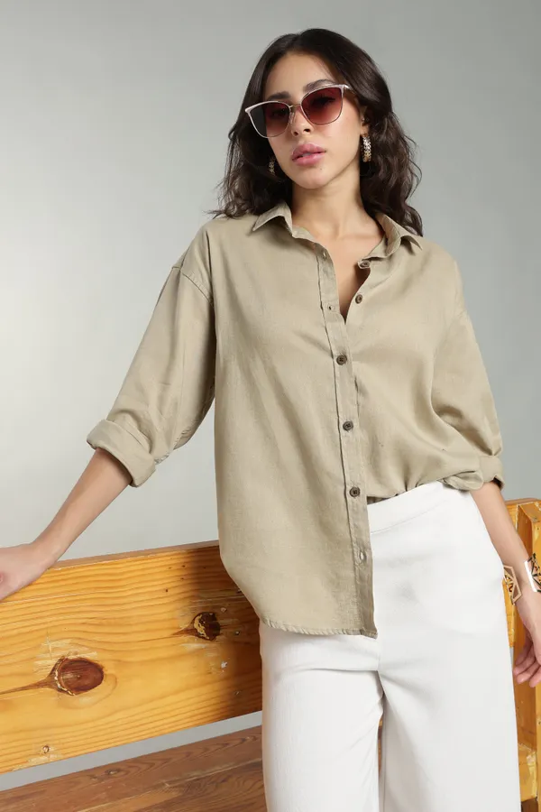 Beige_Linen_Shirt_For_Women_Pure_Linen
