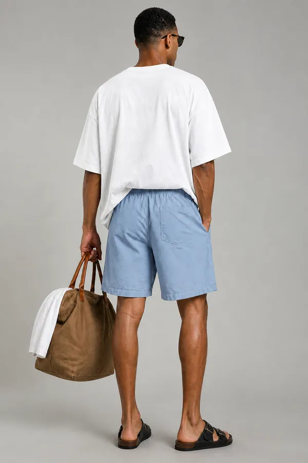Twill_Shorts_Blue