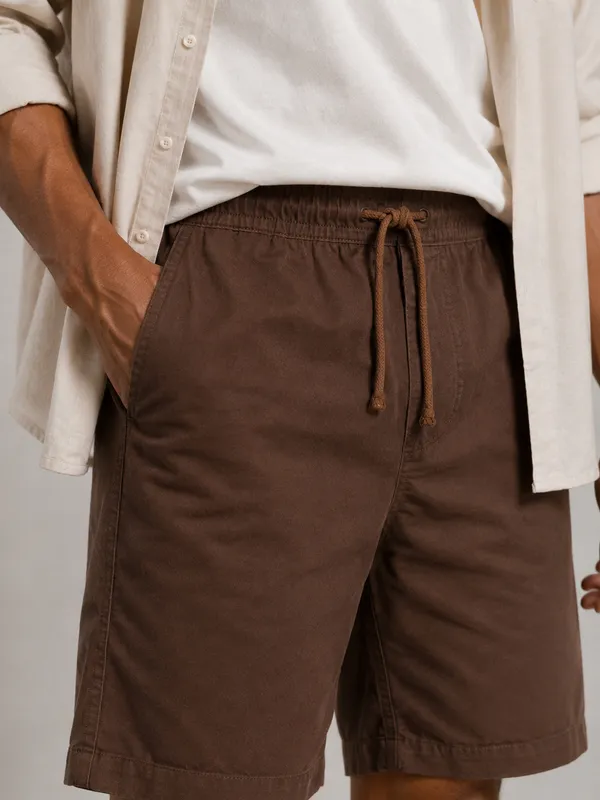Twill_Shorts_Brown
