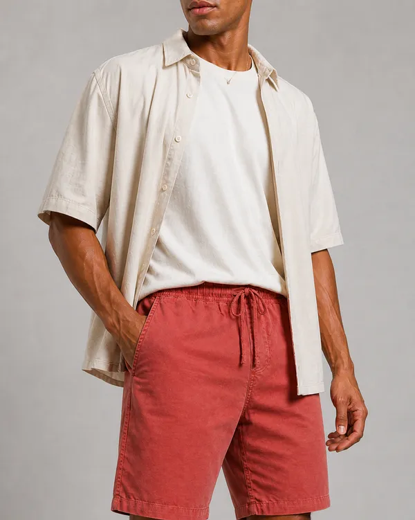 Twill_Shorts_Rust_Rust