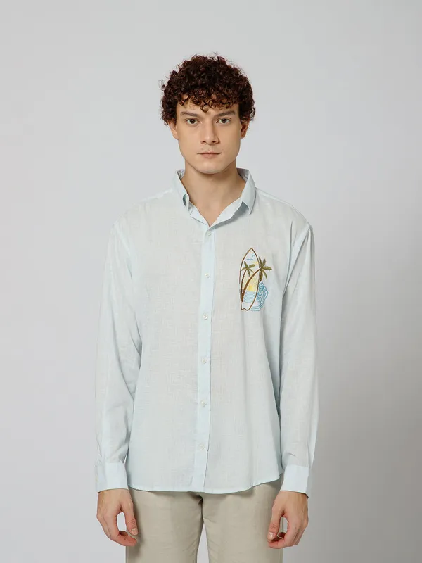 Surfing_Linen_Blend_Relaxed_Fit_Sky_Blue_Men_S_Shirt