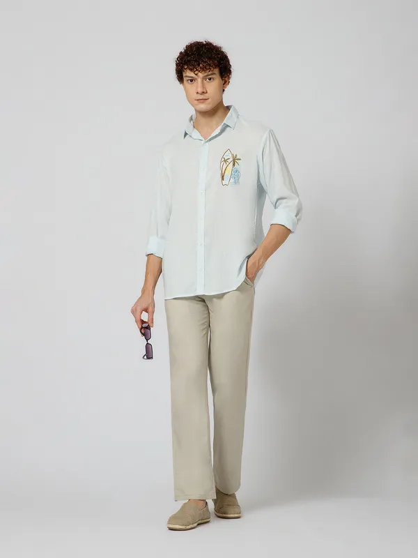 Surfing_Linen_Blend_Relaxed_Fit_Sky_Blue_Men_S_Shirt