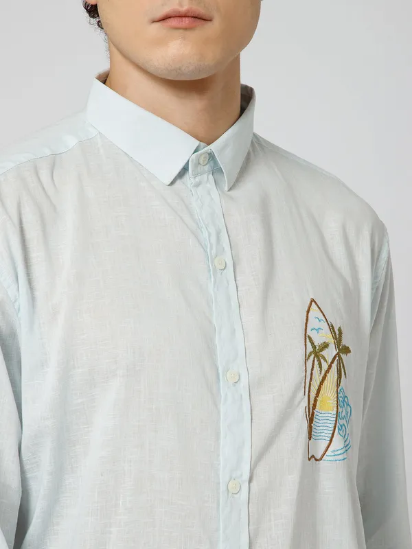 Surfing_Linen_Blend_Relaxed_Fit_Sky_Blue_Men_S_Shirt