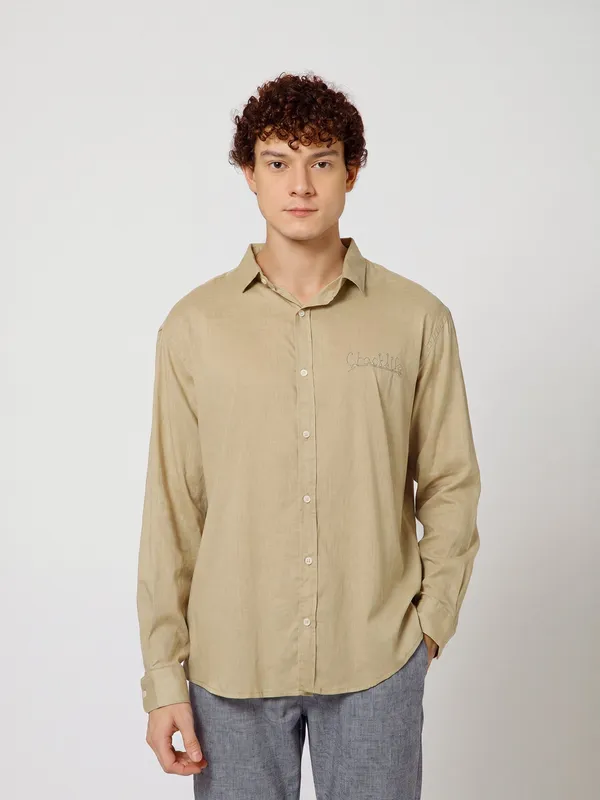 Mykonos_Linen_Blend_Relaxed_Fit_Beige_Men_S_Shirt