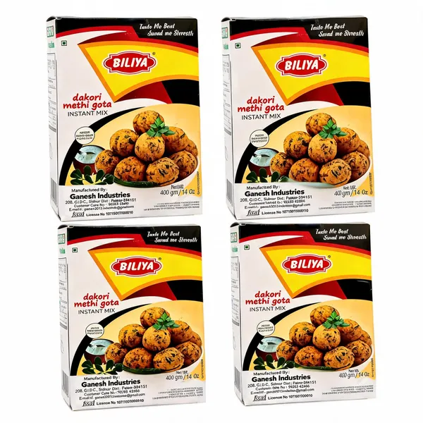 Ballyva_Dakor_Methi_Gota_Instant_Mix_400G_-_Pack_Of_4