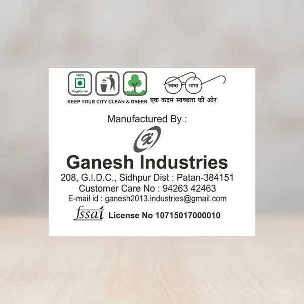 Ganesh_Industries_Vegetarian_Food_Product
