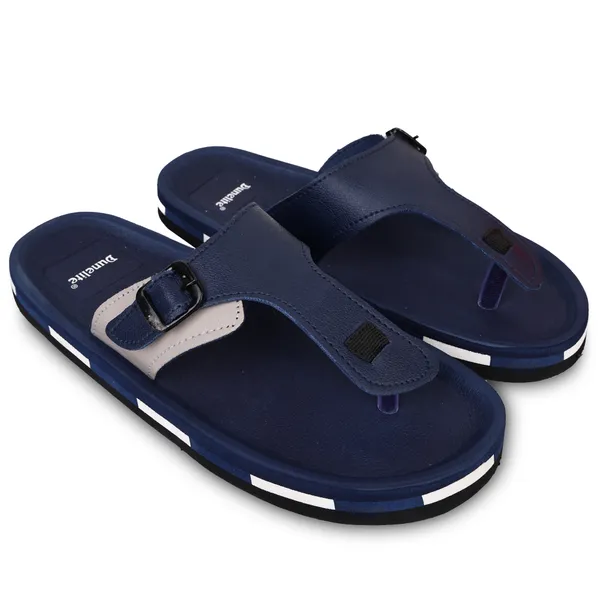 Navy_Synthetic_Toe_Loop_Casual_Sandals_For_Men