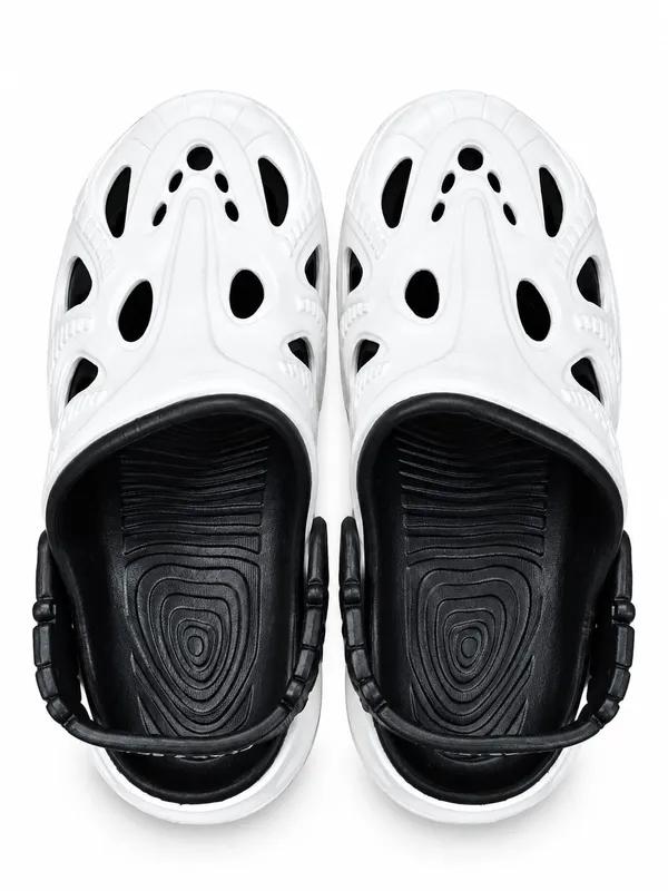White_Molded_Ventilated_Slip-On_Clogs_For_Men
