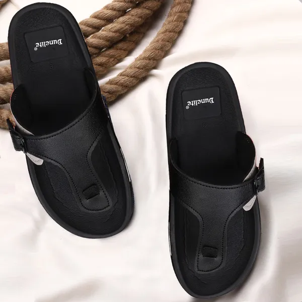 Black_Synthetic_Toe_Post_Casual_Slippers_For_Men