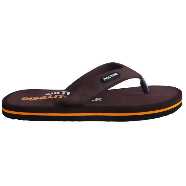 Brown_Orange_Accent_Casual_Flip_Flops_For_Men
