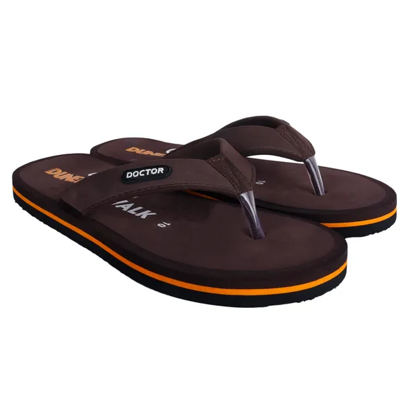 Brown_Orange_Accent_Casual_Flip_Flops_For_Men