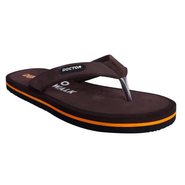 Brown_Orange_Accent_Casual_Flip_Flops_For_Men