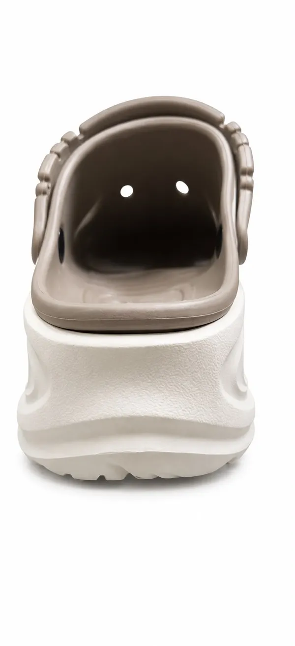 White_Perforated_Slip-On_Clogs_For_Men