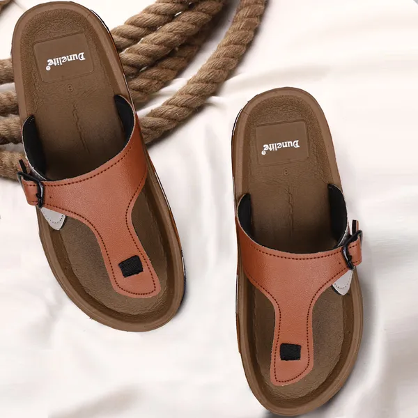 Brown_Casual_Buckle_Strap_Open-Toe_Sandals_For_Men