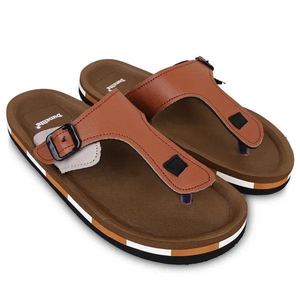 Brown_Casual_Buckle_Strap_Open-Toe_Sandals_For_Men