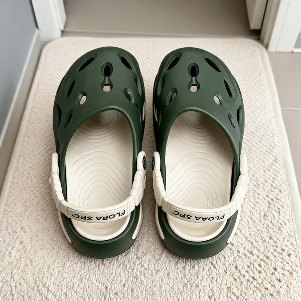 Green_Eva_Slip-On_Clogs_For_Men